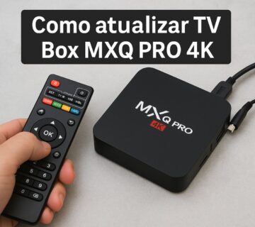 como atualizar tv box